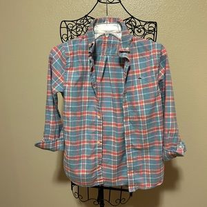 Vineyard Vines Plaid Flannel Dress Shirt- S